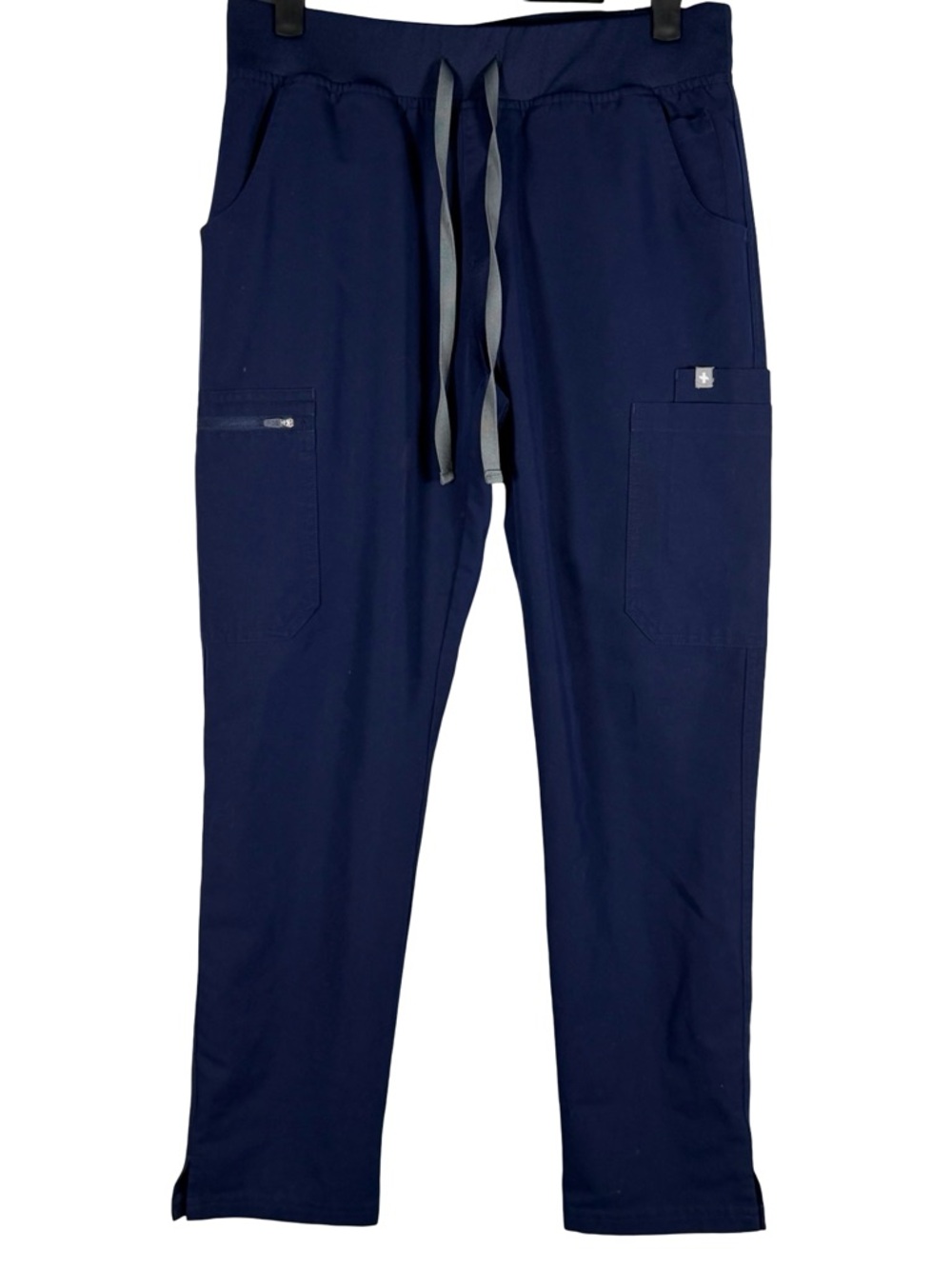Figs Women's Navy Blue Kade Double Cargo Pocket Scrub Pants Size Small
